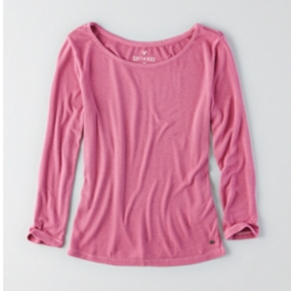 $20 AEO Soft & Sexy Ribbed Baby T-Shirt
